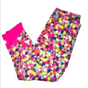 Avia Colorful Geometric Workout Leggings